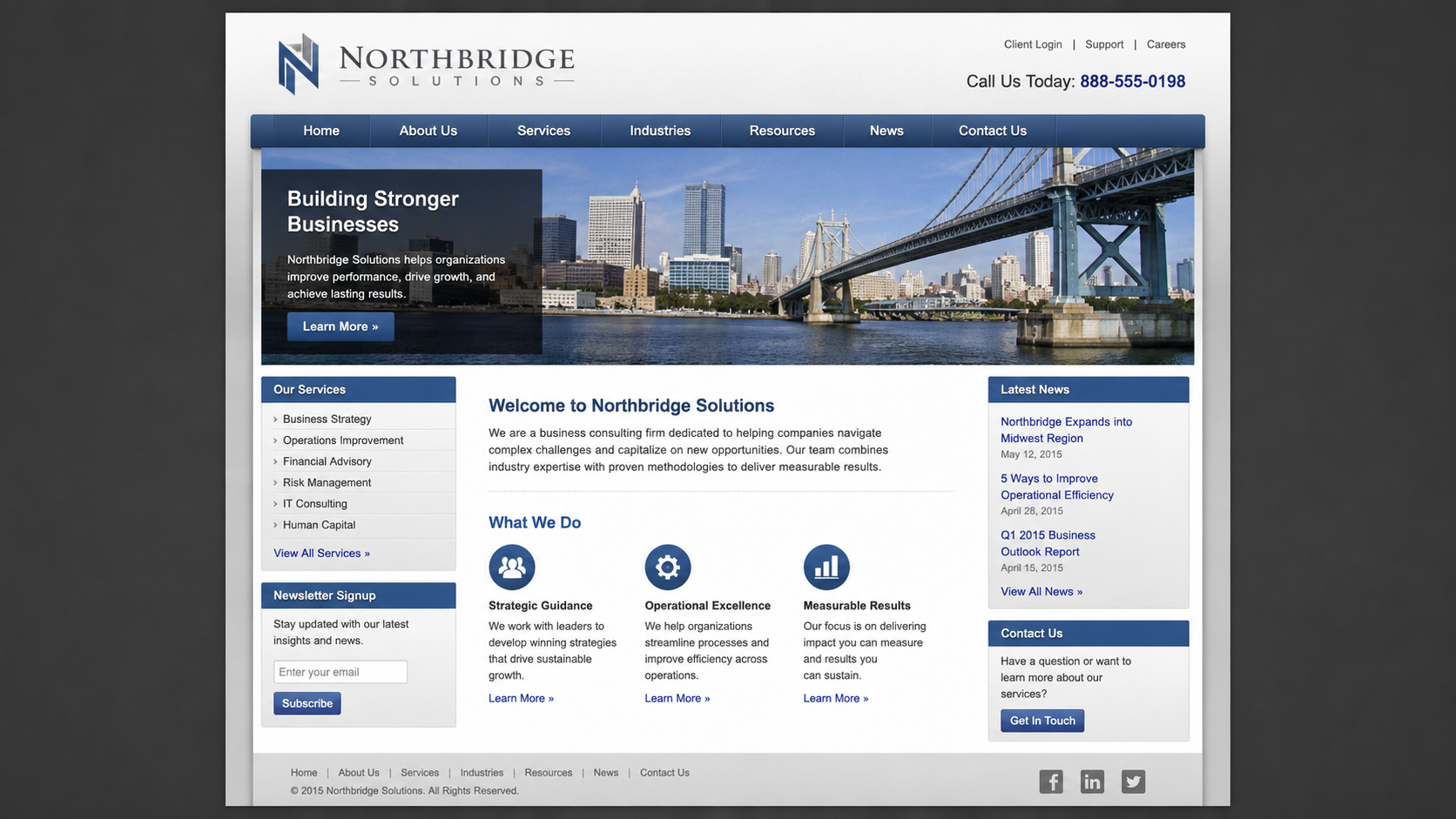 Before redesign